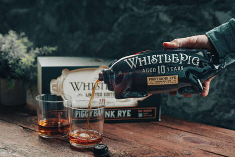 Swine-Shaped Bottle Whiskeys