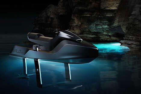 Electric Hydrofoil Jet Skis