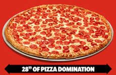 Supersized 28-Inch Pizzas
