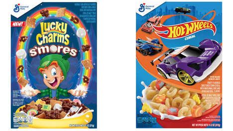 Race Car Breakfast Cereals