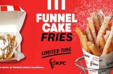 Dippable Funnel Cake Fries