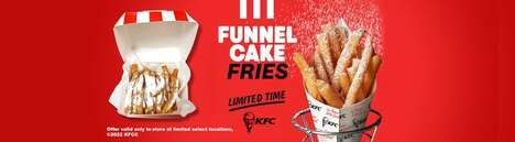 Dippable Funnel Cake Fries