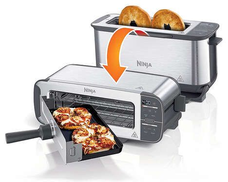 Dual-Functionality Toaster Ovens