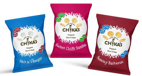 Plant-Based Low-Calorie Rice Crisps