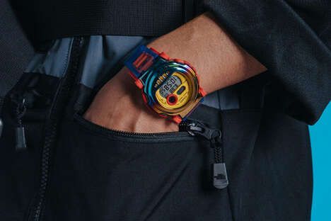 Playful Interchangeable Bezel Timepieces