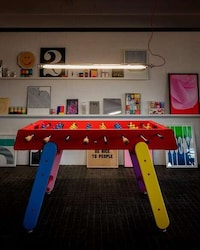 Pop Art-Inspired Foosball Tables Image 6
