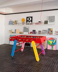 Pop Art-Inspired Foosball Tables Image 7