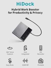 Peripheral-Friendly Speakerphone Hubs Image 2