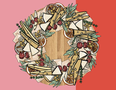 Charitable Edible Wreaths