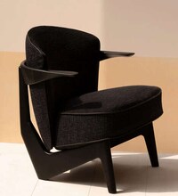 Angularly Ergonomic Lounge Chairs Image 1