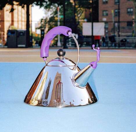 Iconic Artful Reflective Teapots