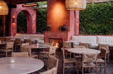 Pink-Tonal Outdoor Patios