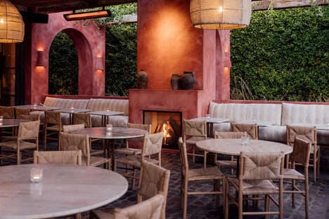 Pink-Tonal Outdoor Patios