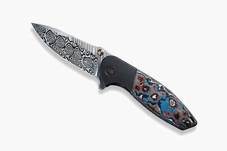 Chromatic Carbon Inlay Knives