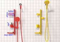 Colorful Hand Shower Kits Image 2