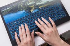 Keyboard-Equipped Touchscreens