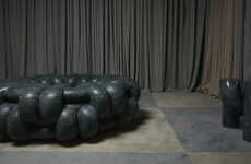 Sculptural Marble Furniture Lines