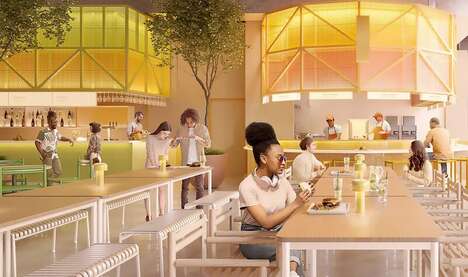 Plant-Powered Food Halls