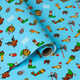 Water Brand Wrapping Paper Image 1