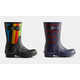 Eccentrically Finished Rain Boots Image 1