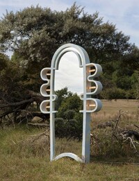 One-of-a-Kind Ceramic Mirrors Image 3