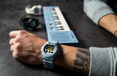 Blueish Singer-Designed Watches