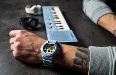 Blueish Singer-Designed Watches