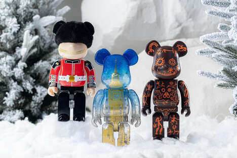 London-Inspired Bear Figures