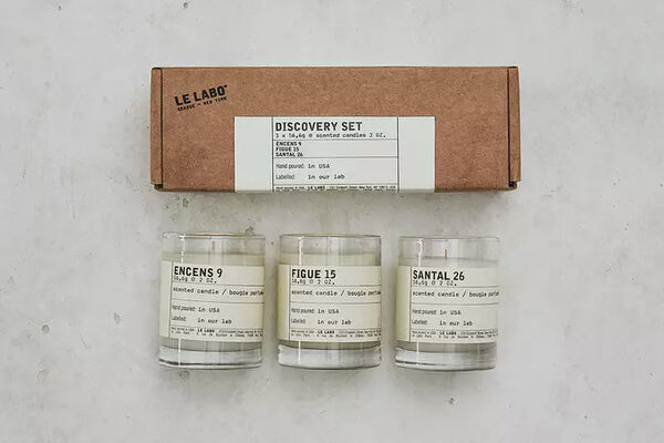 Perfume-Scented Candle Kits : Le Labo Discovery Candle Set Perfume-Scented Candle Kits : Le Labo Discovery Candle Set