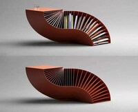 Curvaceous Animalistic Coffee Tables Image 2