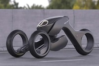 Autonomous Three-Wheeled Task Vehicles