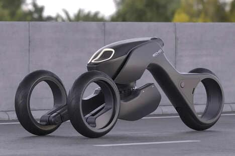 Autonomous Three-Wheeled Task Vehicles