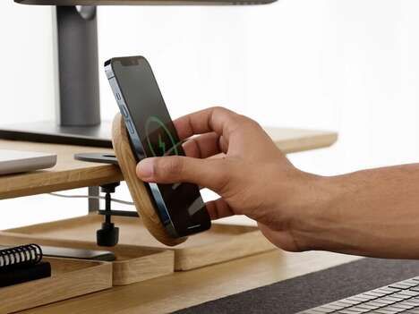 Timber Clamp-Equipped Smartphone Mounts