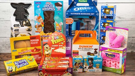 Celebratory Christmas Candy Campaigns
