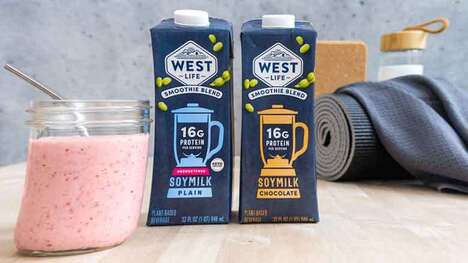 Protein-Rich Plant-Based Milks