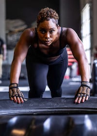 Weighted Training Gloves Image 2