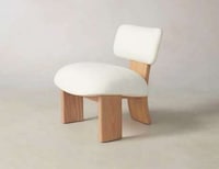 Luxe Textured Upholstered Chairs Image 1