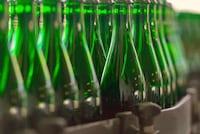 Plastic Bottle-Made Christmas Trees