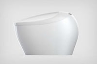 Hygienic Auto-Flushing Toilets Image 3