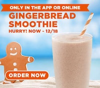 Spiced Gingerbread Smoothies Image 2