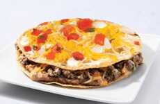 Double Layered Taco Pizzas