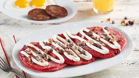 Red Velvet Pancake Platters