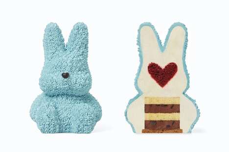 Kpop-Backed Bunny Cakes