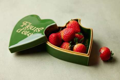 Heart-Shaped Porcelain Boxes