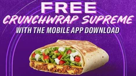 Celebratory QSR App Promotions