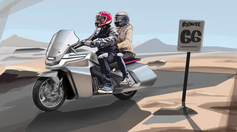 Fully-Electric Touring Motorcycles