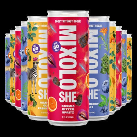 Alcohol-Free Canned Seltzers