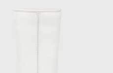 Futuristic White Boots