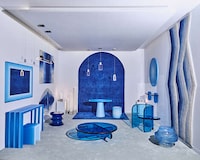 Blue Tonal Curated Furniture Image 3