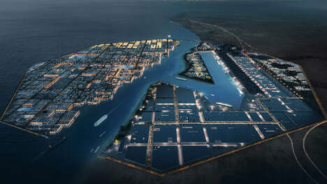 Octagonal Floating City Developments